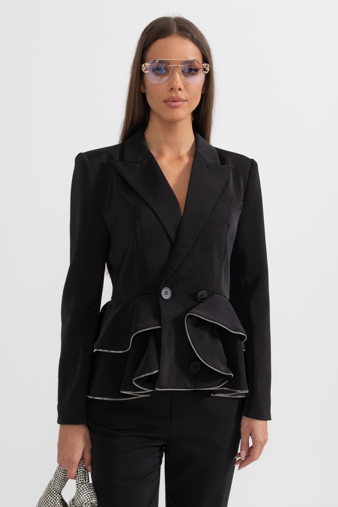 Siyah Çağdaş İkili Takım