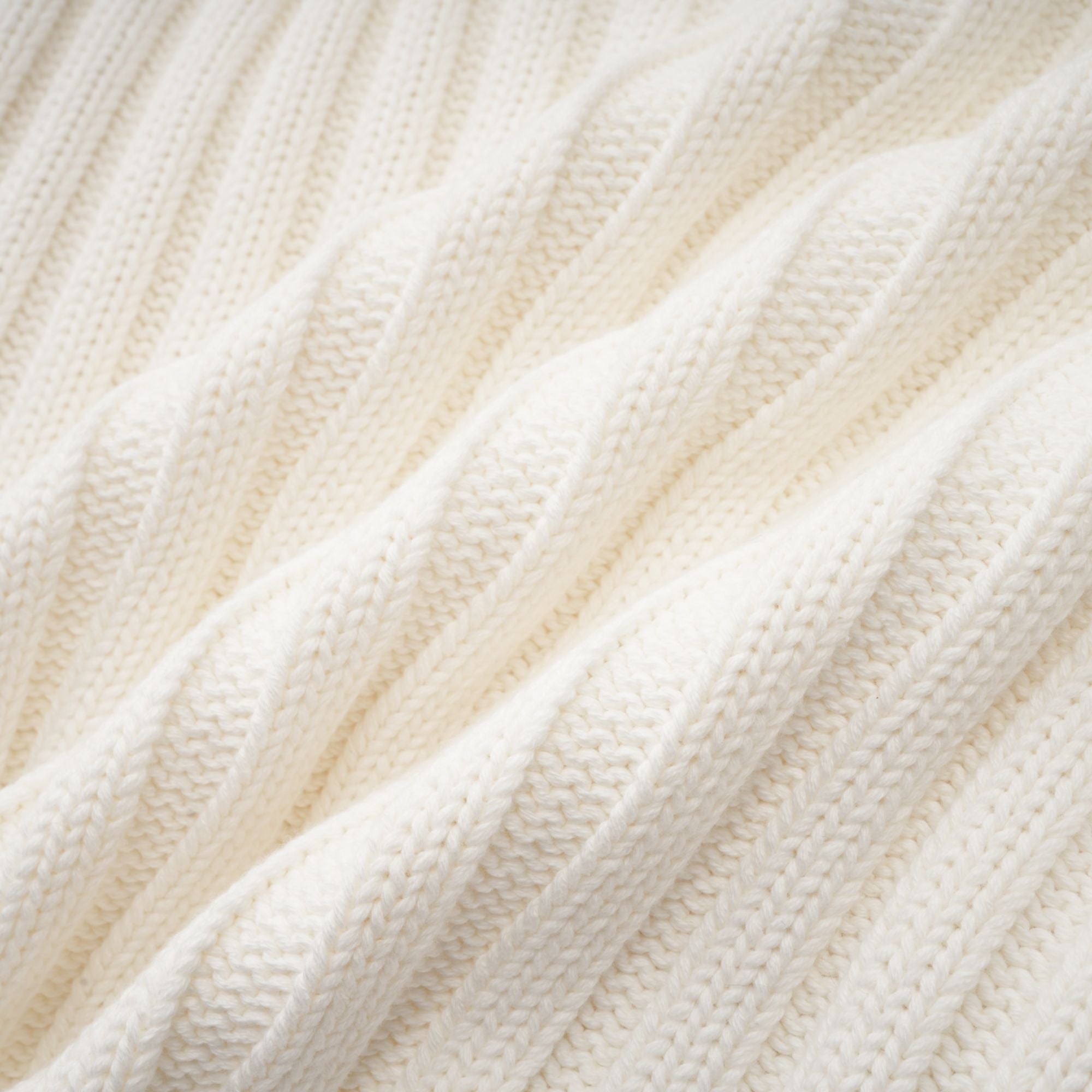 Suni Kürk & Örgü Detaylı Ceket