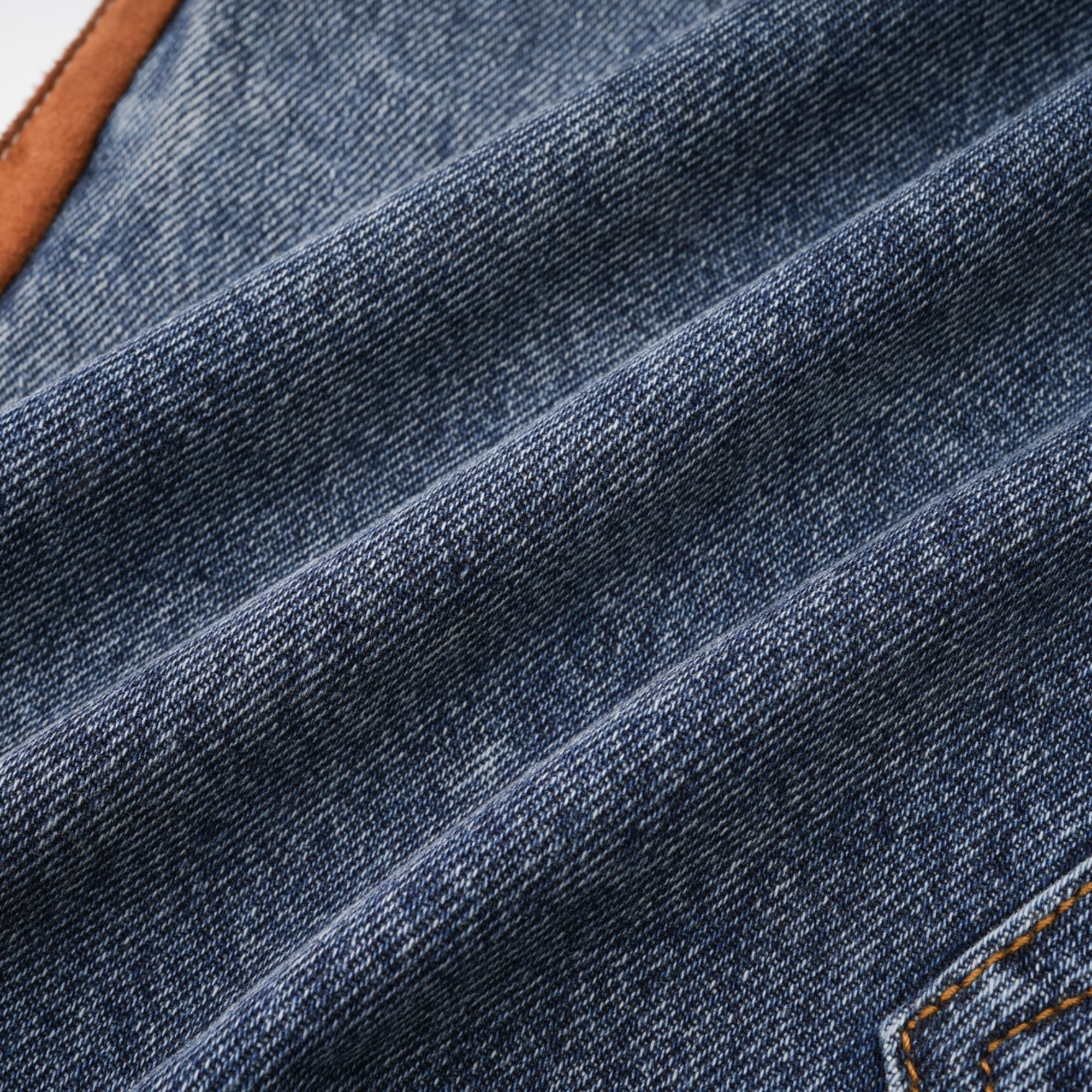 Blanche Blok Renkli Denim Etek