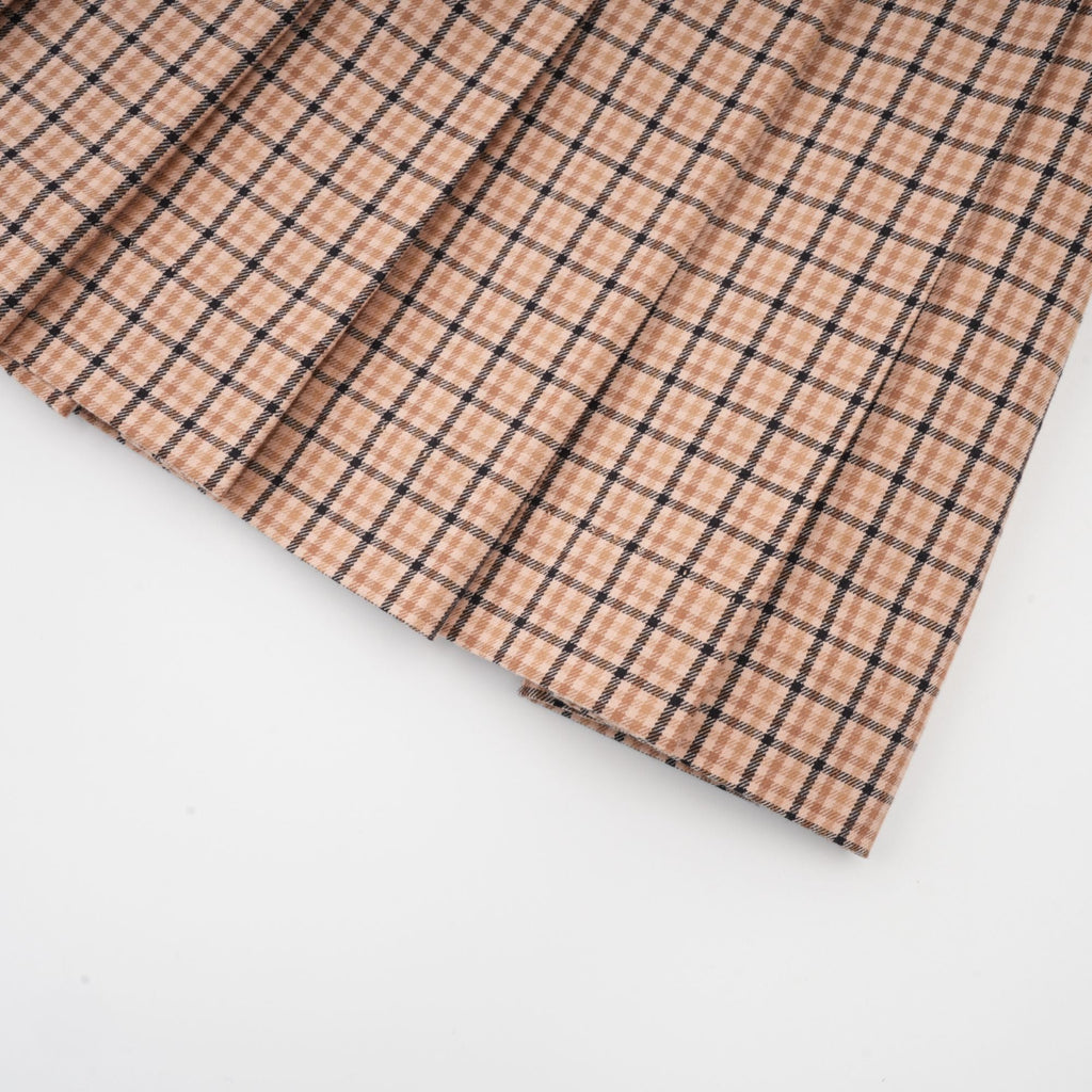 Fabienne Kareli Desenli Pilili Etek