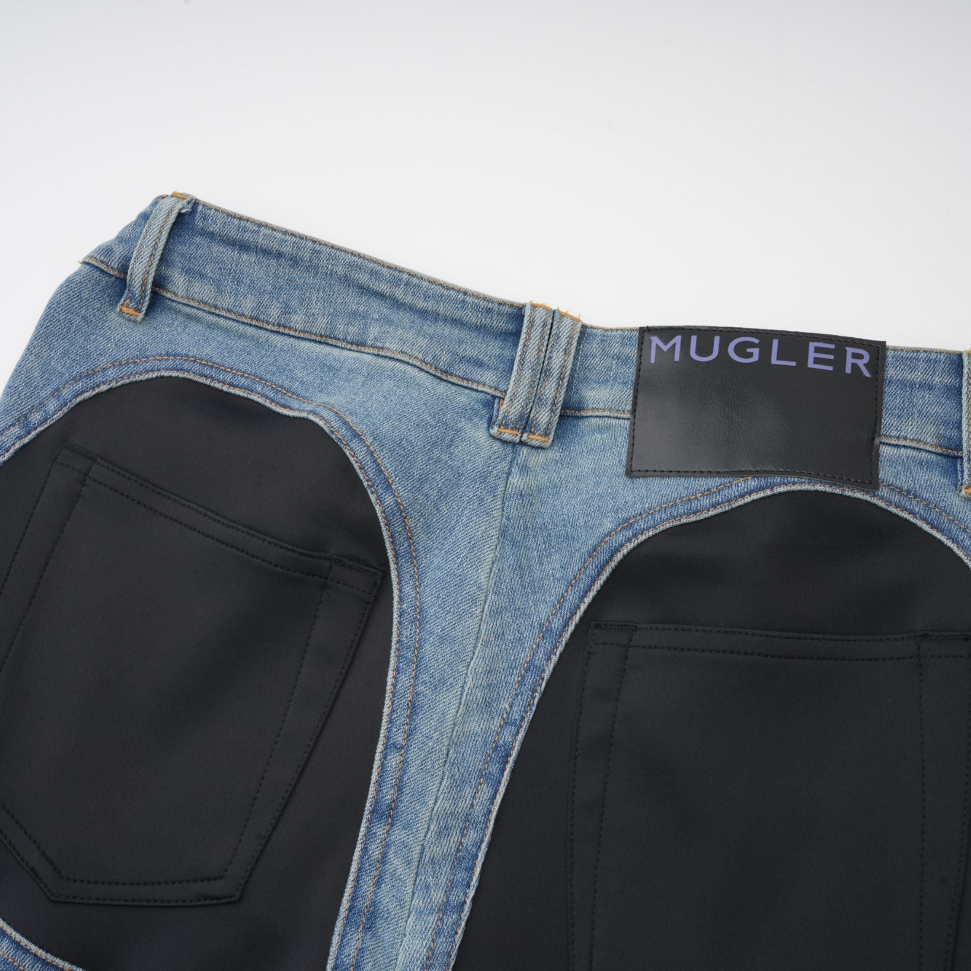 Noémie spiral dar kot pantolon