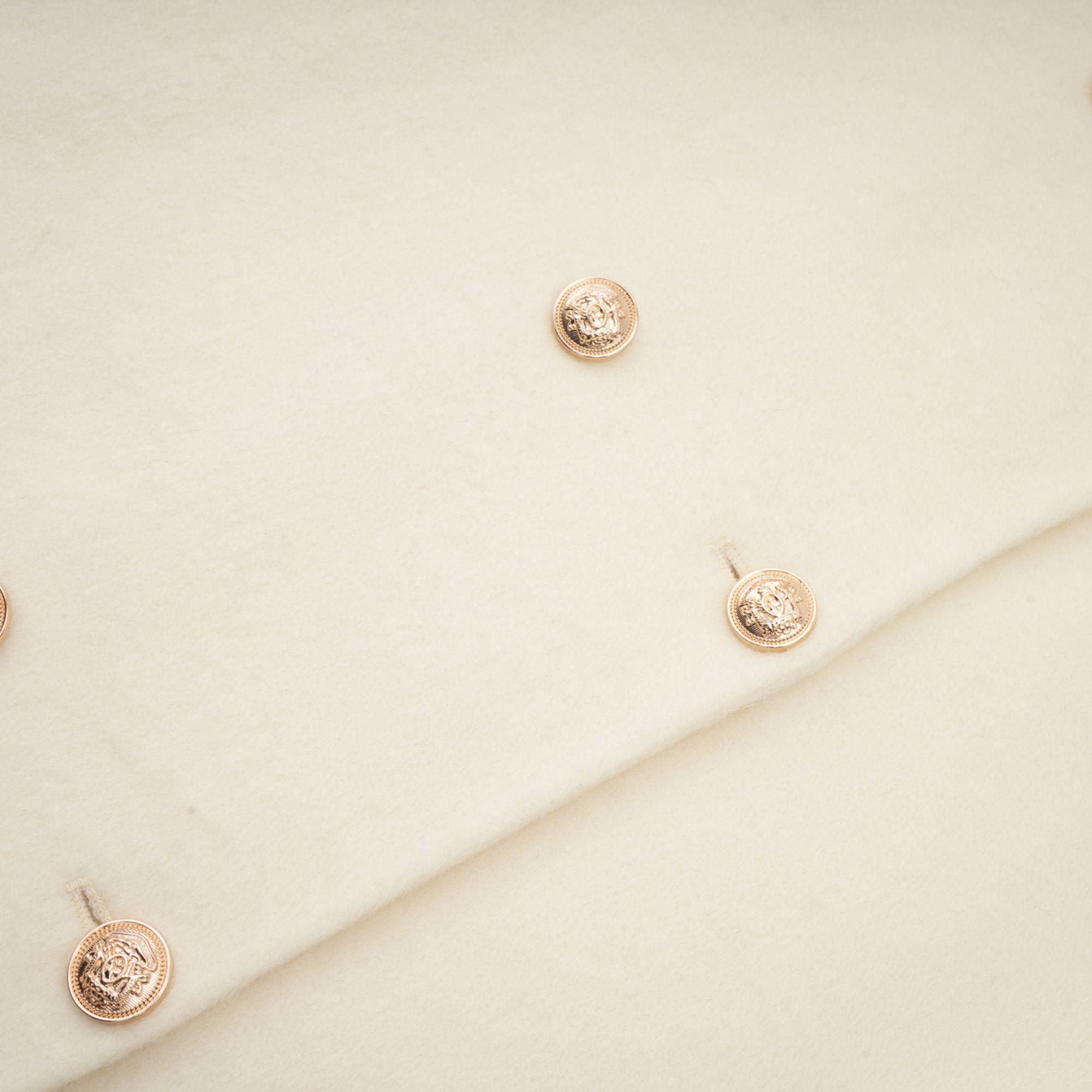 Elegant Charm Kürk Detaylı Krem Kaban