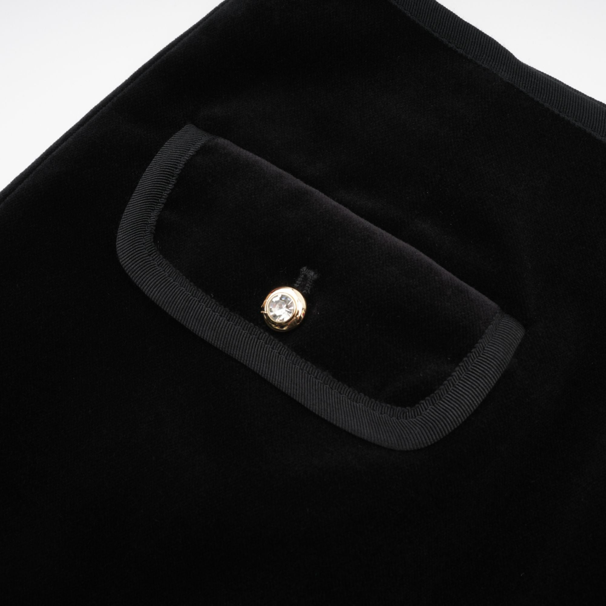 Camille Sahte Cepli Kristal Süslemeli Etek