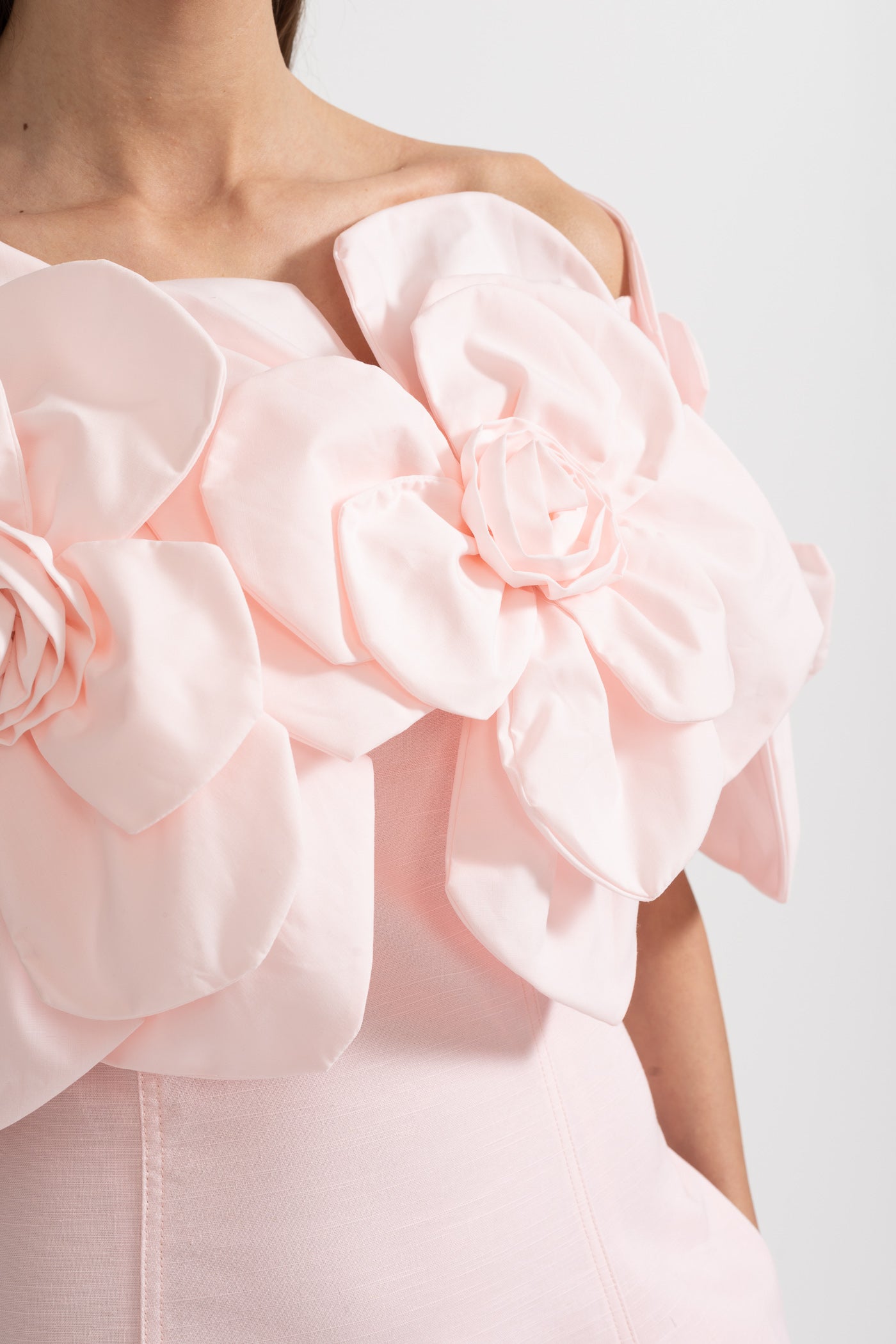 Çiçek Desenli Midi Elbise