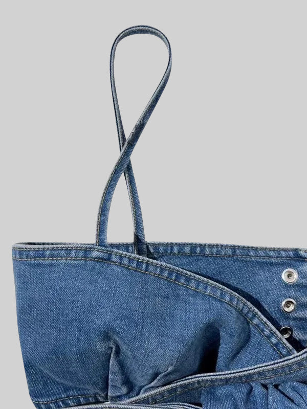 Fiyonk Detaylı Büstiyer Üst