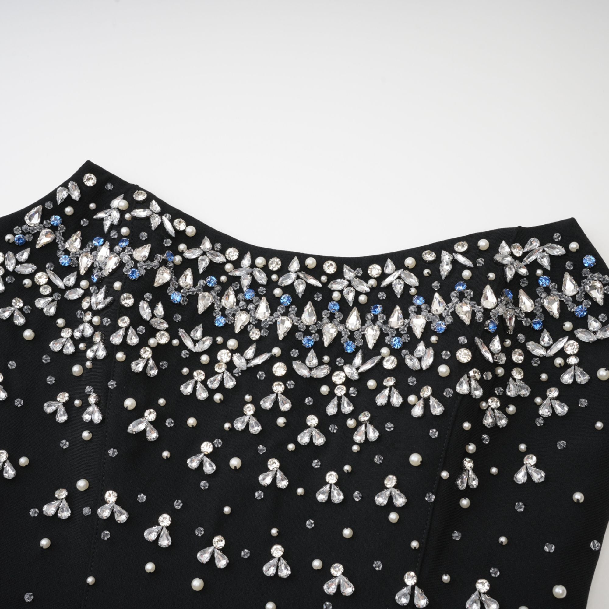 Süslemeli Maksi Elbise