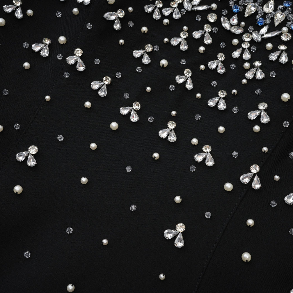 Süslemeli Maksi Elbise