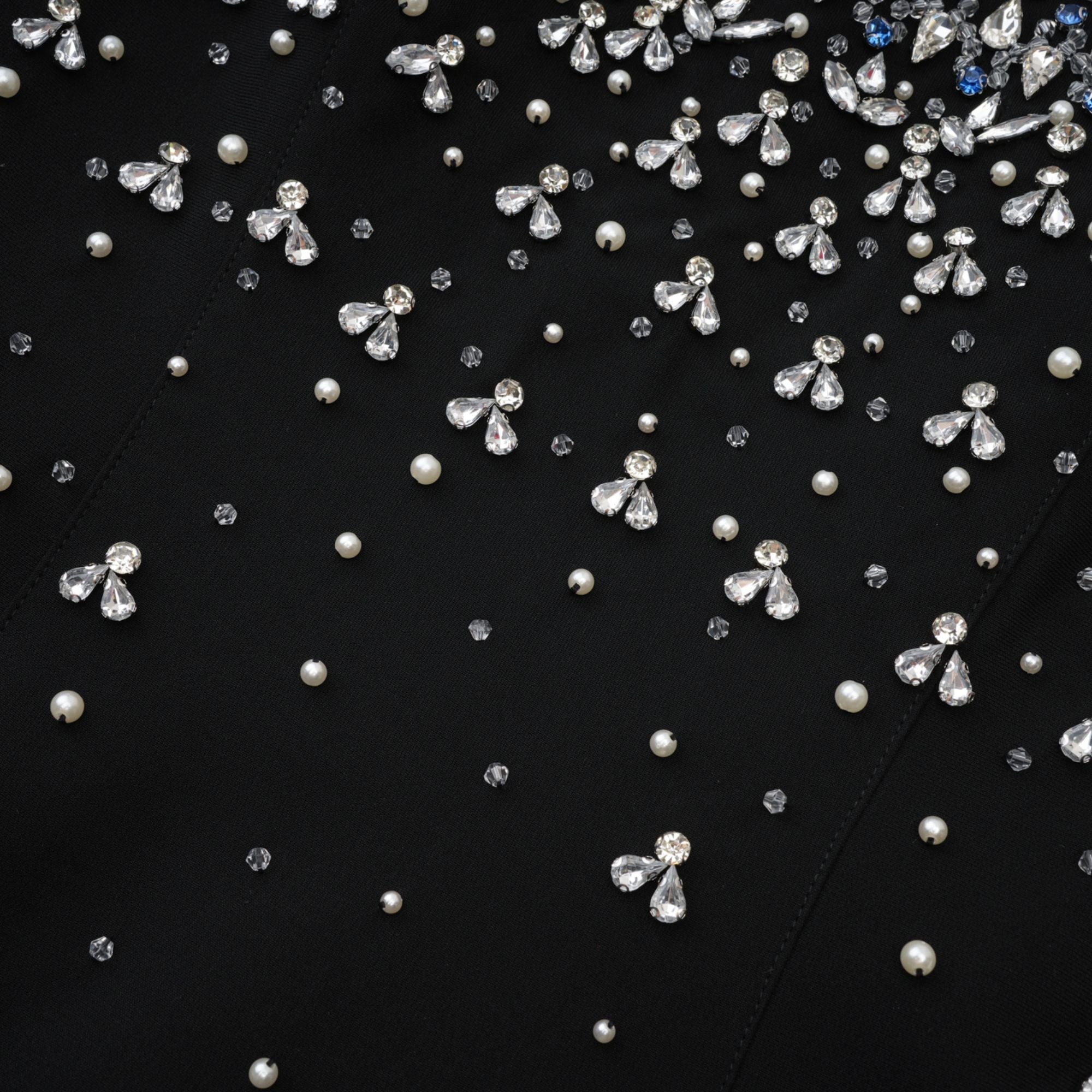 Süslemeli Maksi Elbise