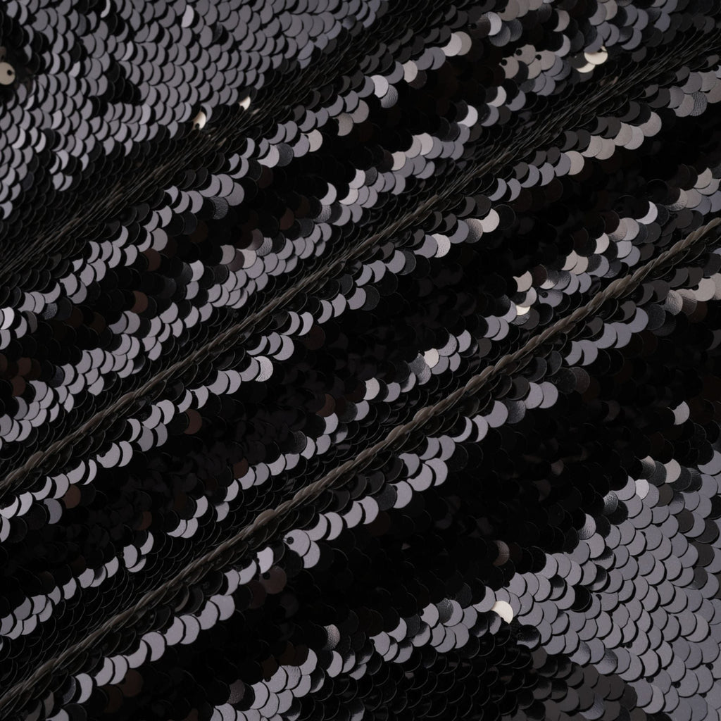 Magali Siyah Pullu Mini Etek