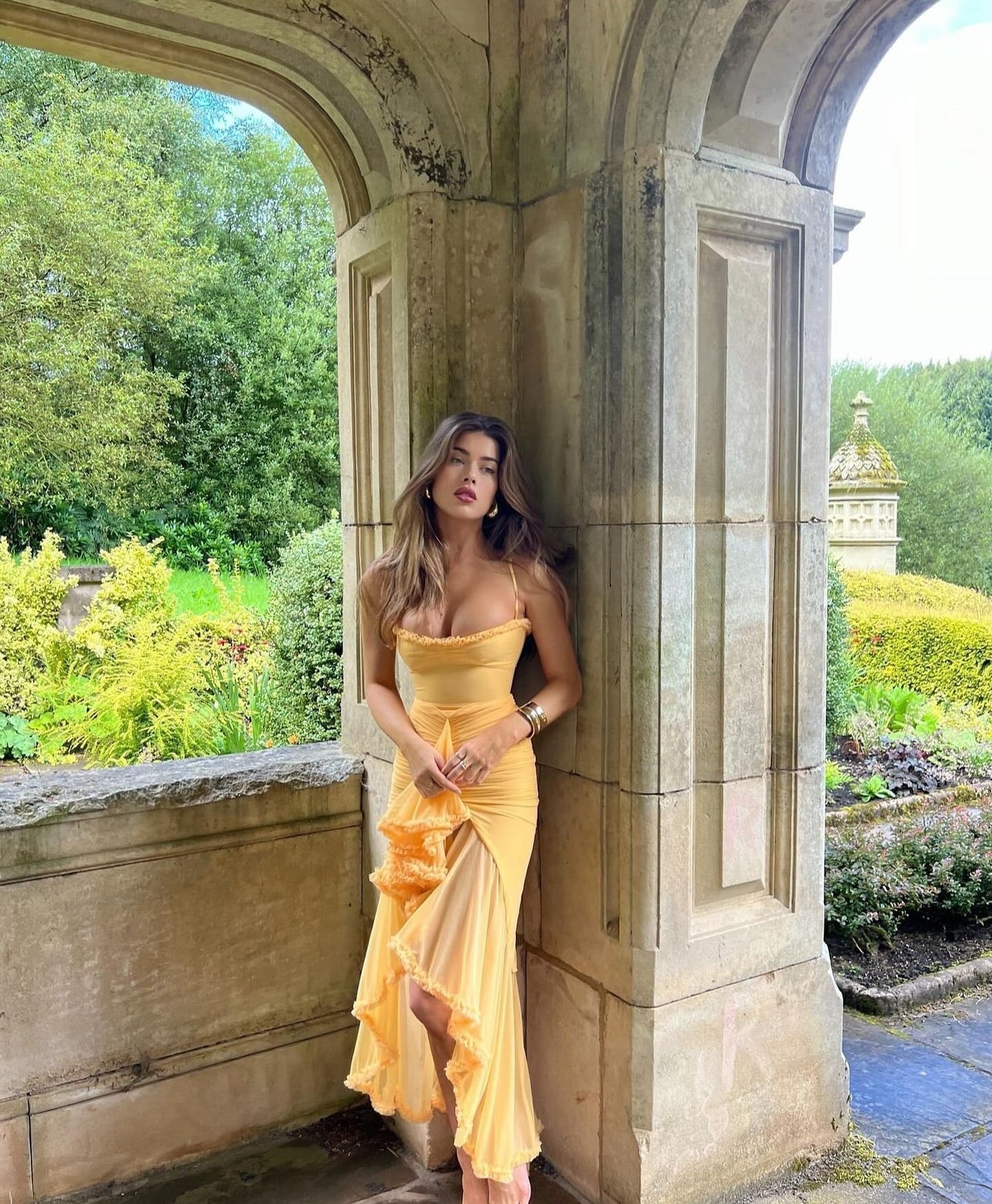 Ruby | Şık Katlamalı Elbise