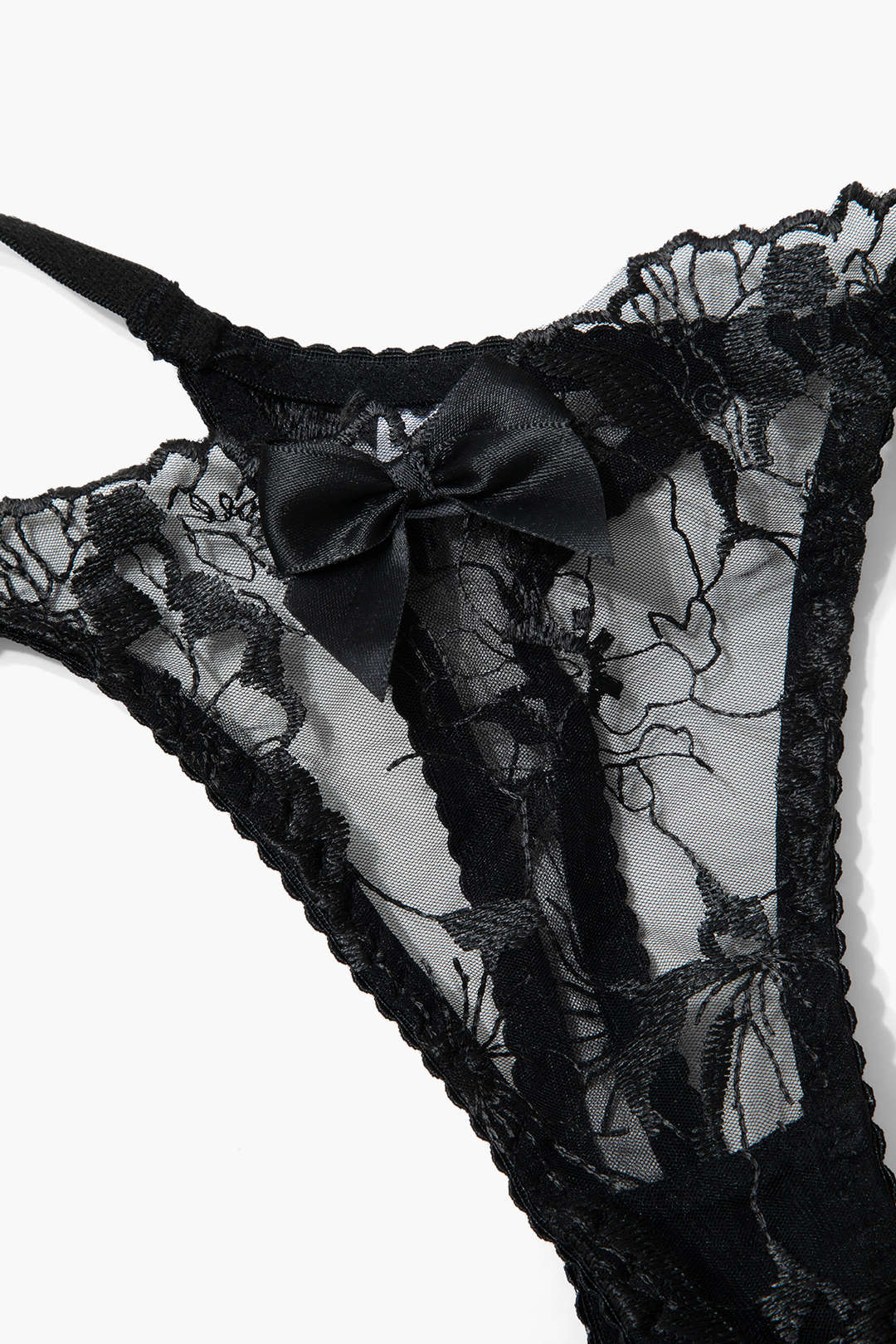 Dantel Nakışlı Volan Detaylı Jartiyer Takımı