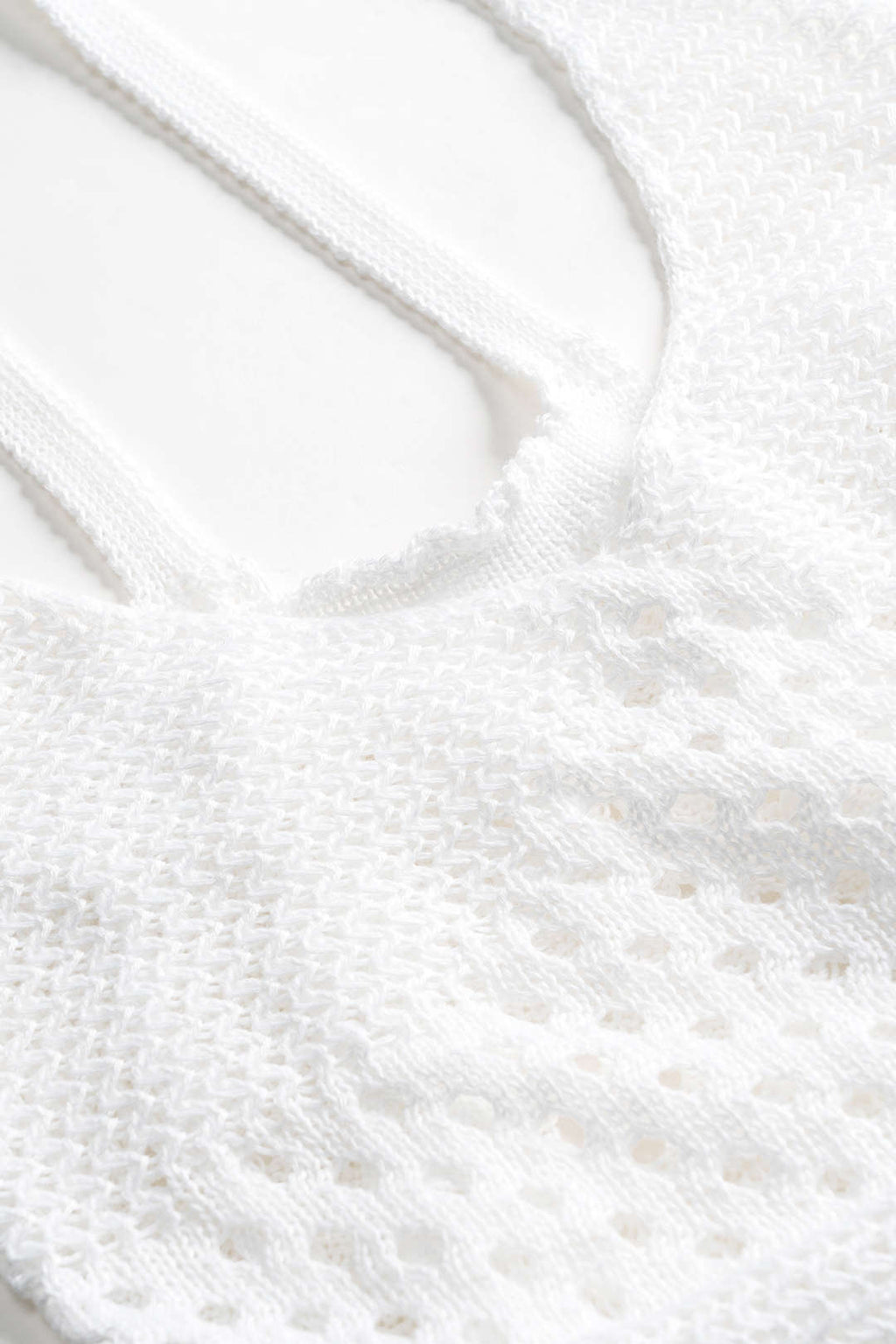 Örgü Boşluklu Kayma Yırtmaçlı Elbise