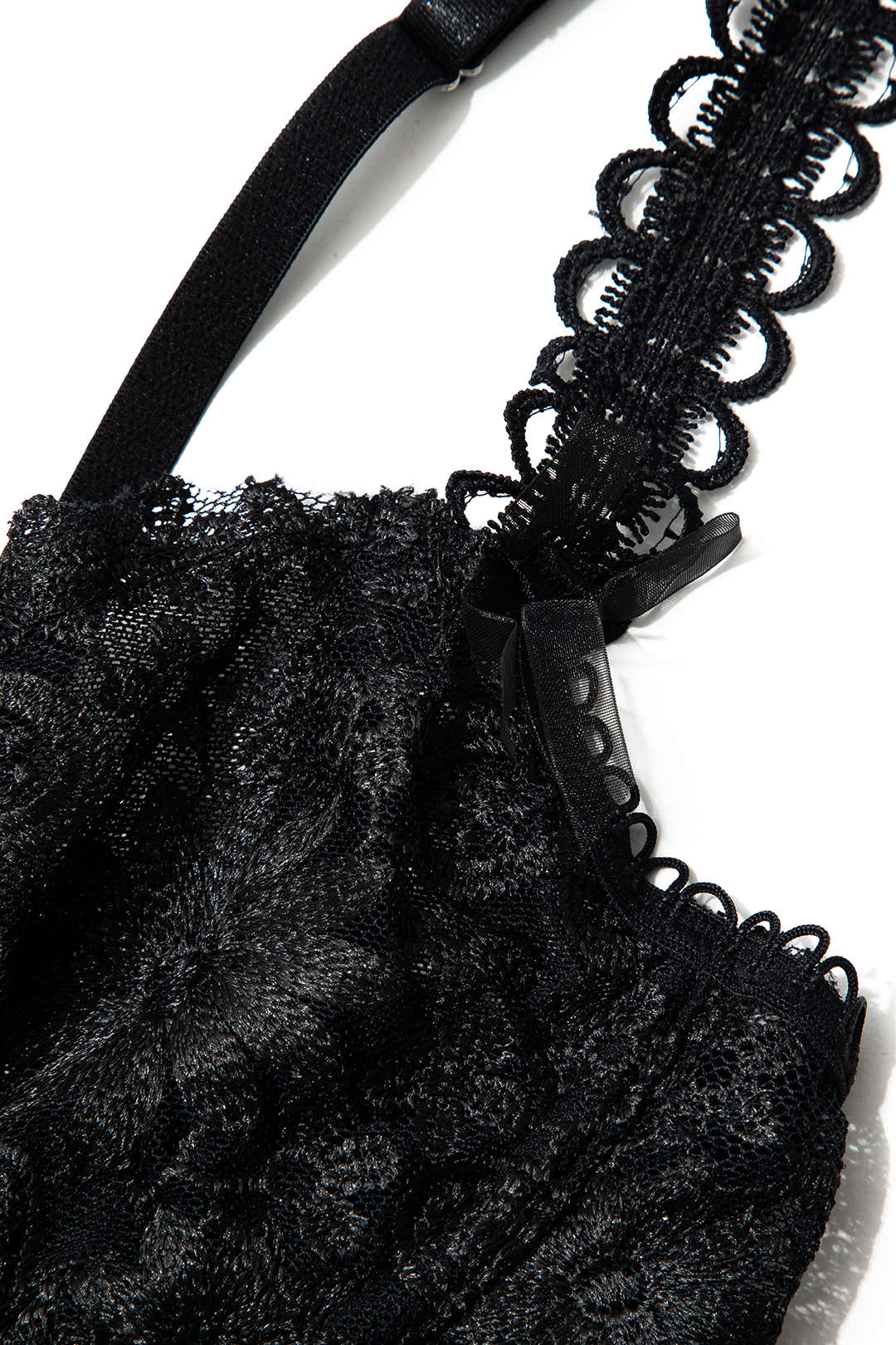 Dantel Bağlama Büstiyer ve Alt Seti