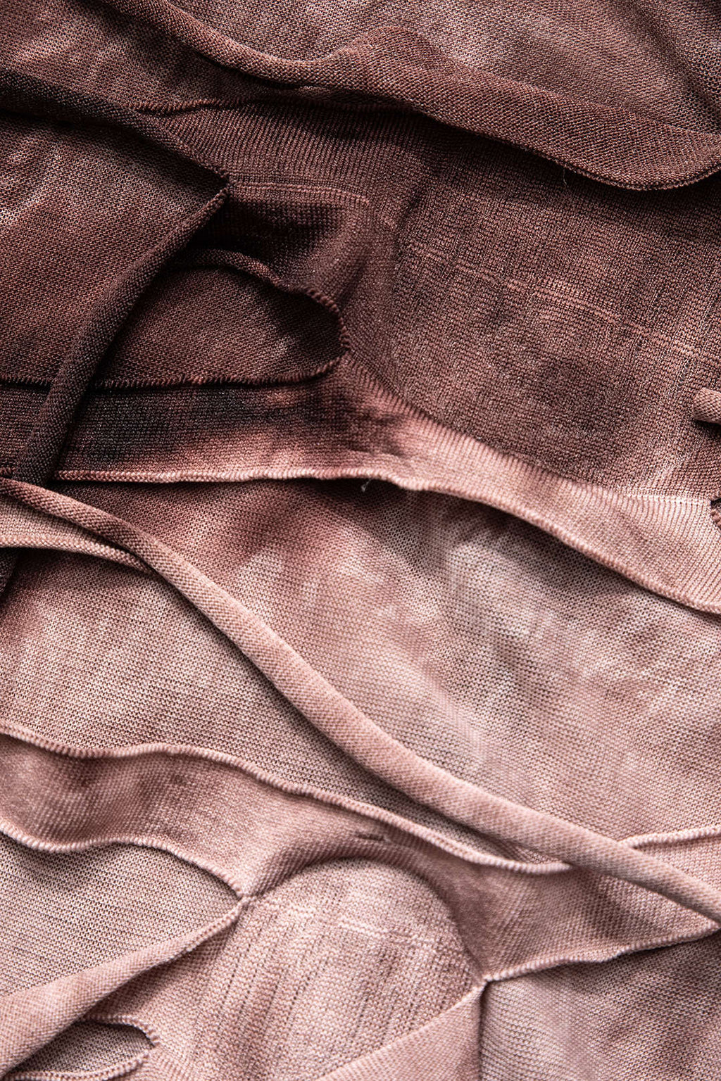 Halter Sırt Açık Yıpranmış Mini Elbise