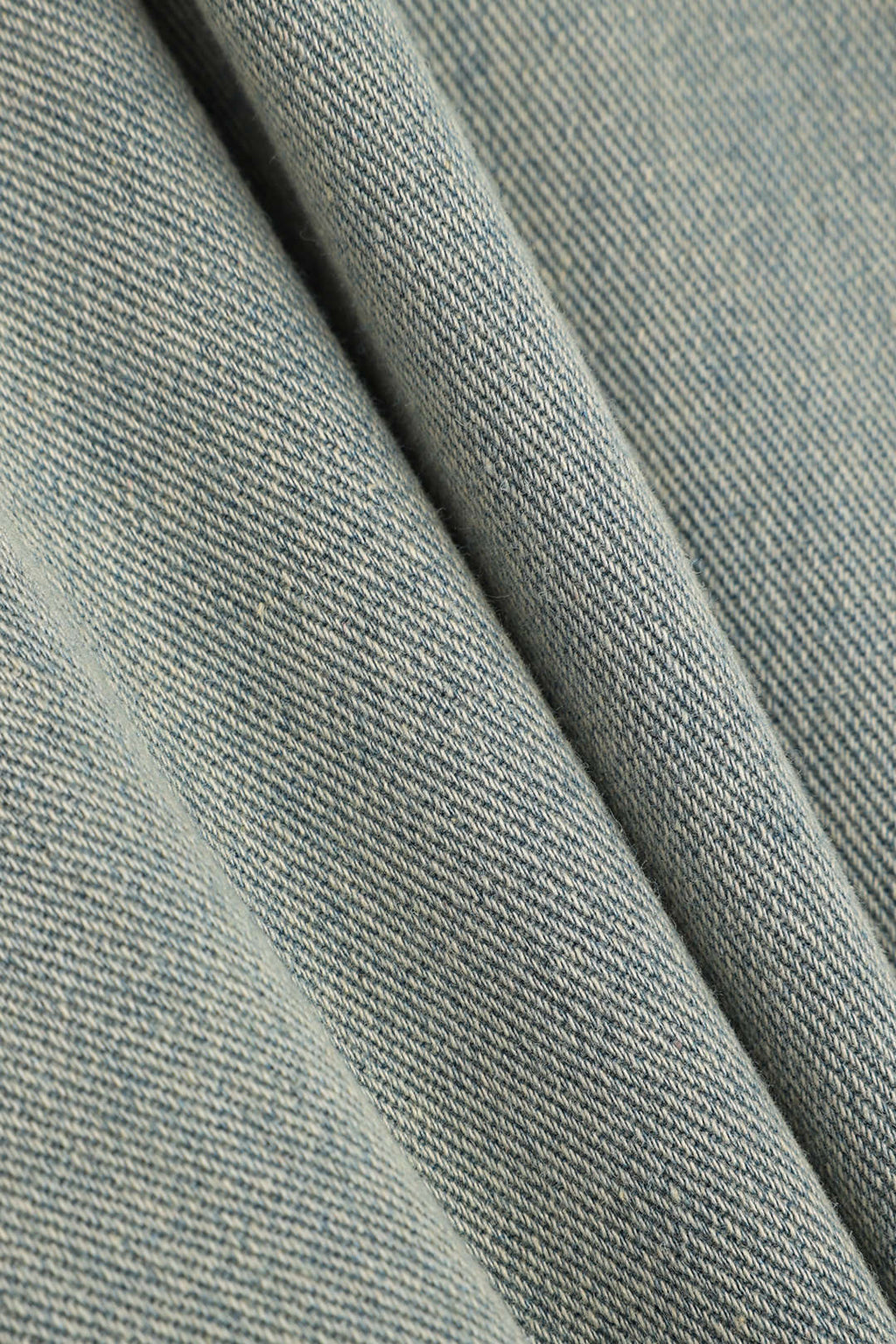 Denim Kesik Detaylı Düğmeli Cep Geniş Paça Jean