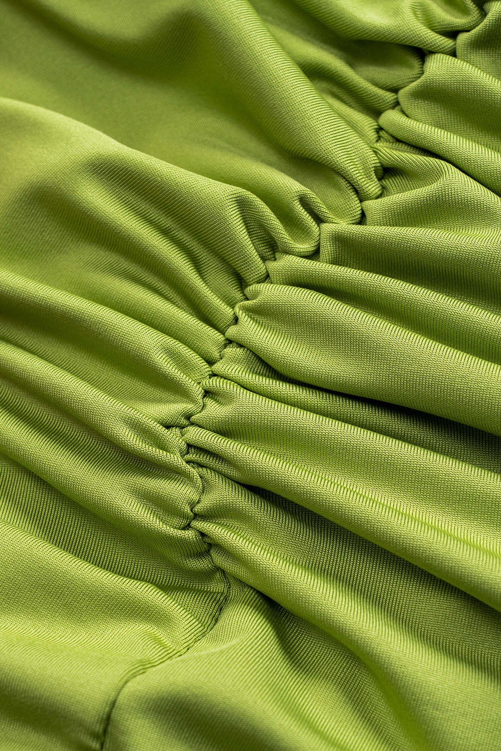 Metal Dekor Fırfırlı Kolsuz Mini Elbise