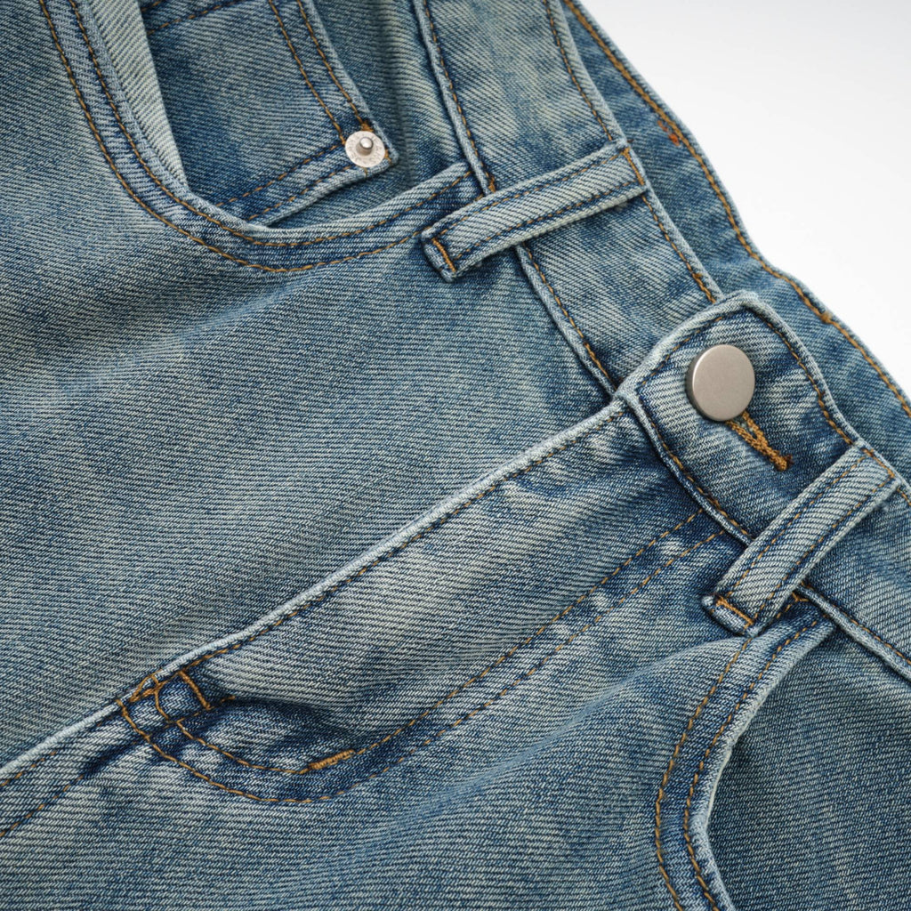 Isla İspanyol paça jean