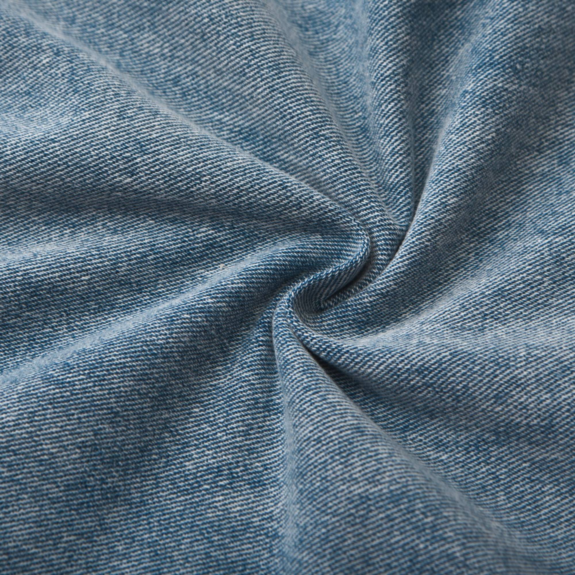 Kalp baskılı düz paça jean