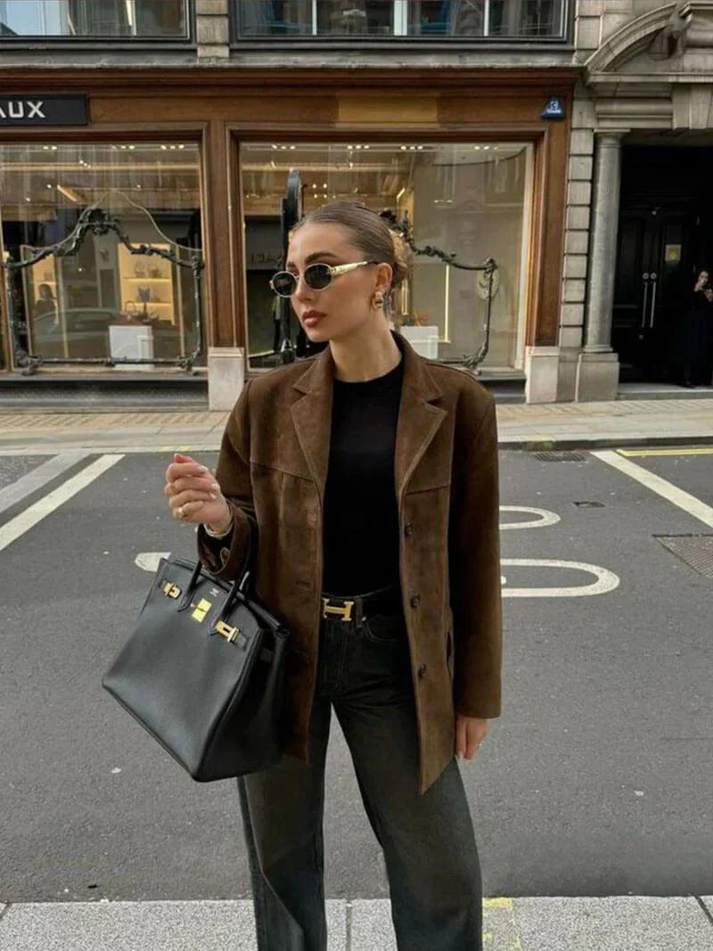 Celine Suni Süet Ceket